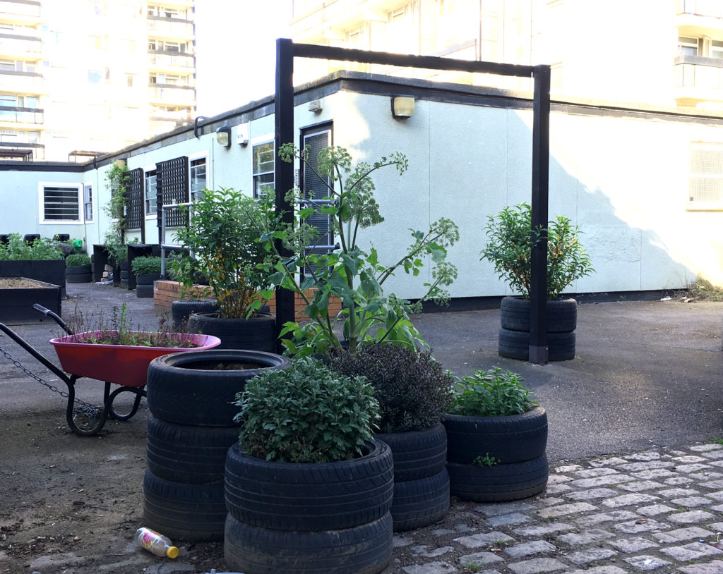 Garden, The Carmelita Centre, Vauxhall