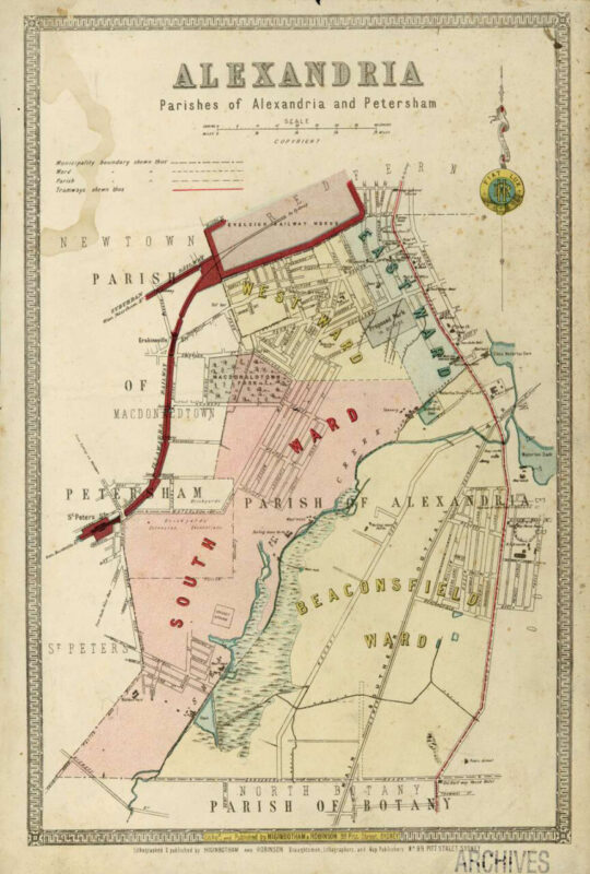 Mapping Edges - Atlas of the Suburb of Sydney Alexandria